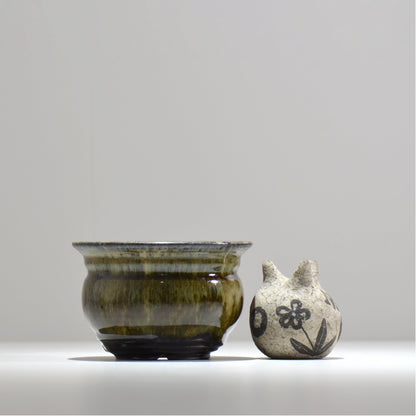 ヒノモトナツミ / 鈍-にび- / hn02_nb17_m / 約φ15cm / 植木鉢