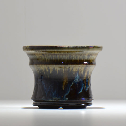 ヒノモトナツミ / 鈍-にび- / hn02_nb22_m / 約φ14.5cm / 植木鉢