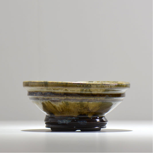 ヒノモトナツミ / 鈍-にび- /hn02_nb24_l/ 約φ17.5cm / 植木鉢