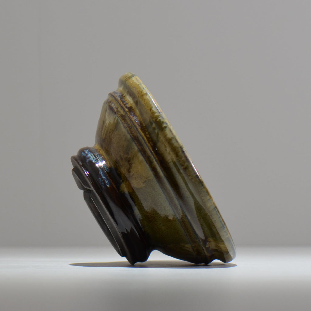 ヒノモトナツミ / 鈍-にび- /hn02_nb24_l/ 約φ17.5cm / 植木鉢