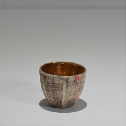 沼野秀章 / 刻む音 酒杯（金） / nh_03