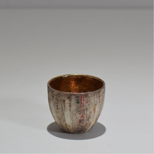 沼野秀章 / 刻む音 酒杯（金） / nh_04