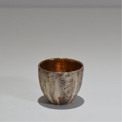 沼野秀章 / 刻む音 酒杯（金） / nh_04