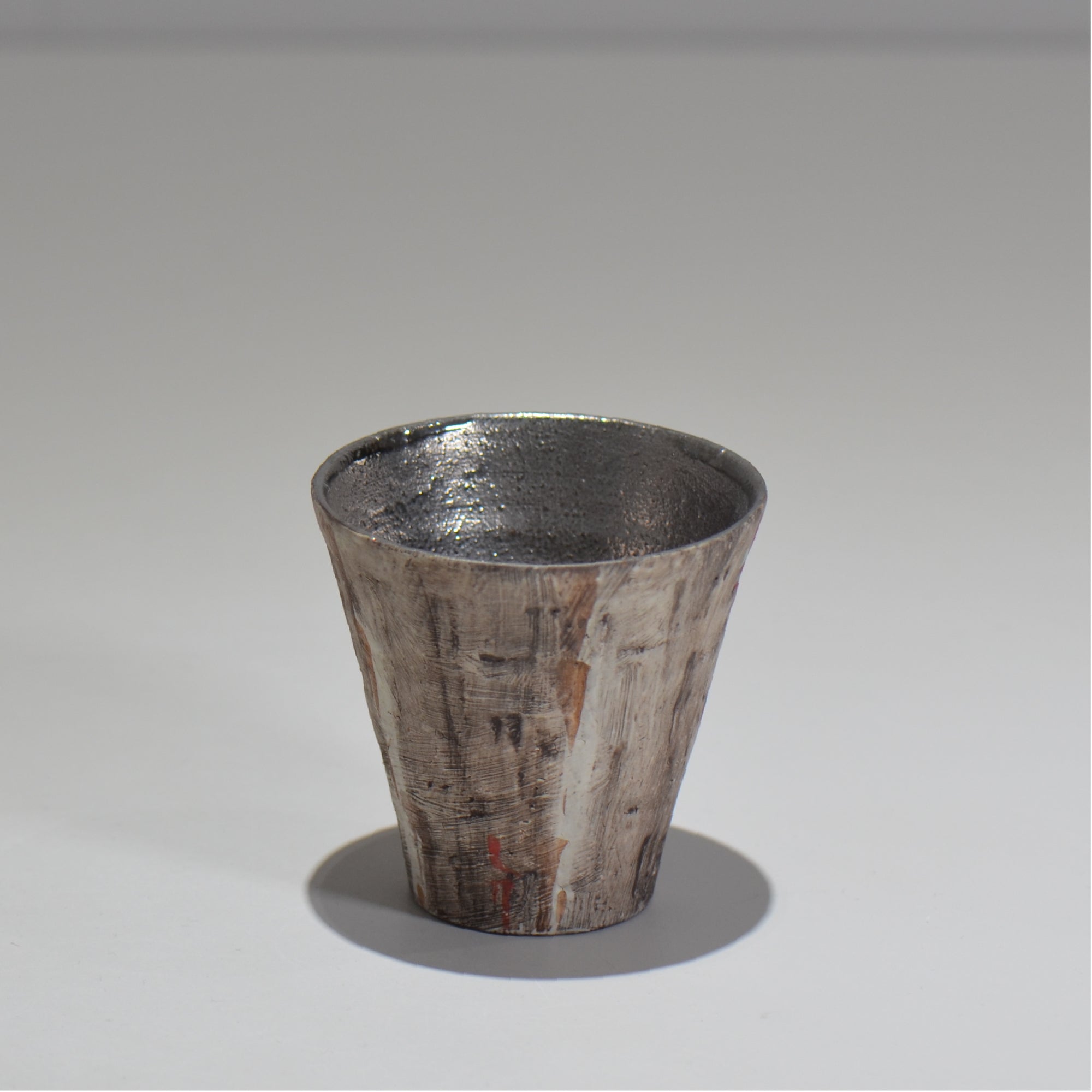 沼野秀章　お猪口 沼野秀章 / 刻む音 ショット杯（パラジウム） / nh_05/ 酒器 / お正月