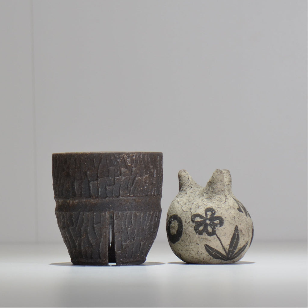 沼野秀章 / S / nh2_bw03_s/ 約 φ9.3cm / 植木鉢