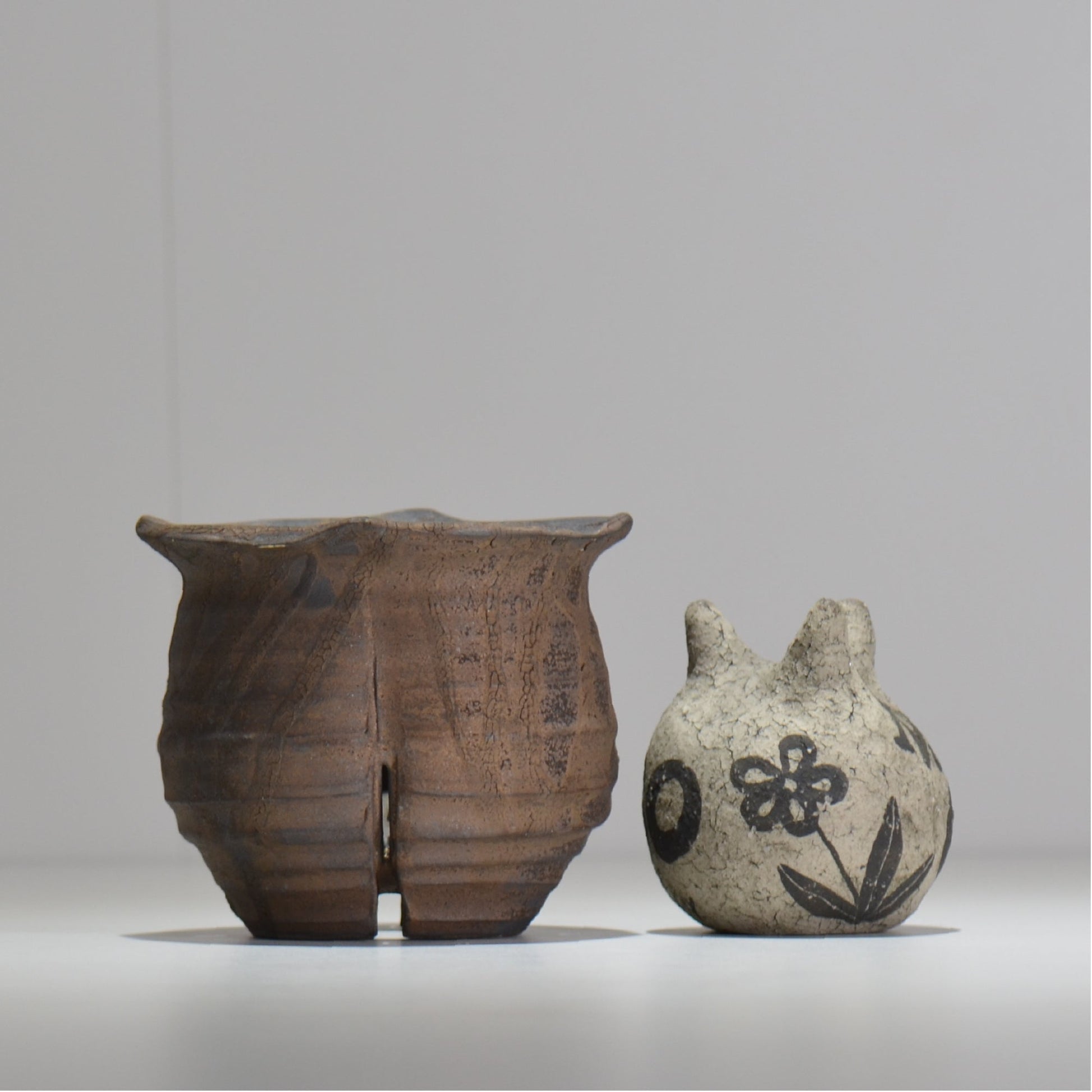 沼野秀章 / S / nh2_bw07_s / 約 φ11cm / 植木鉢