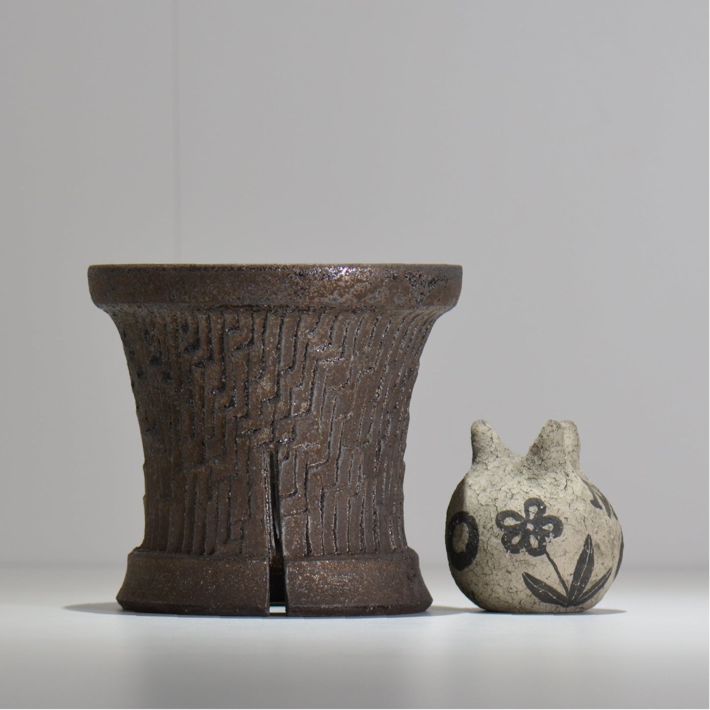 沼野秀章 / L / nh2_bw10_l / 約 φ15.7cm / 植木鉢