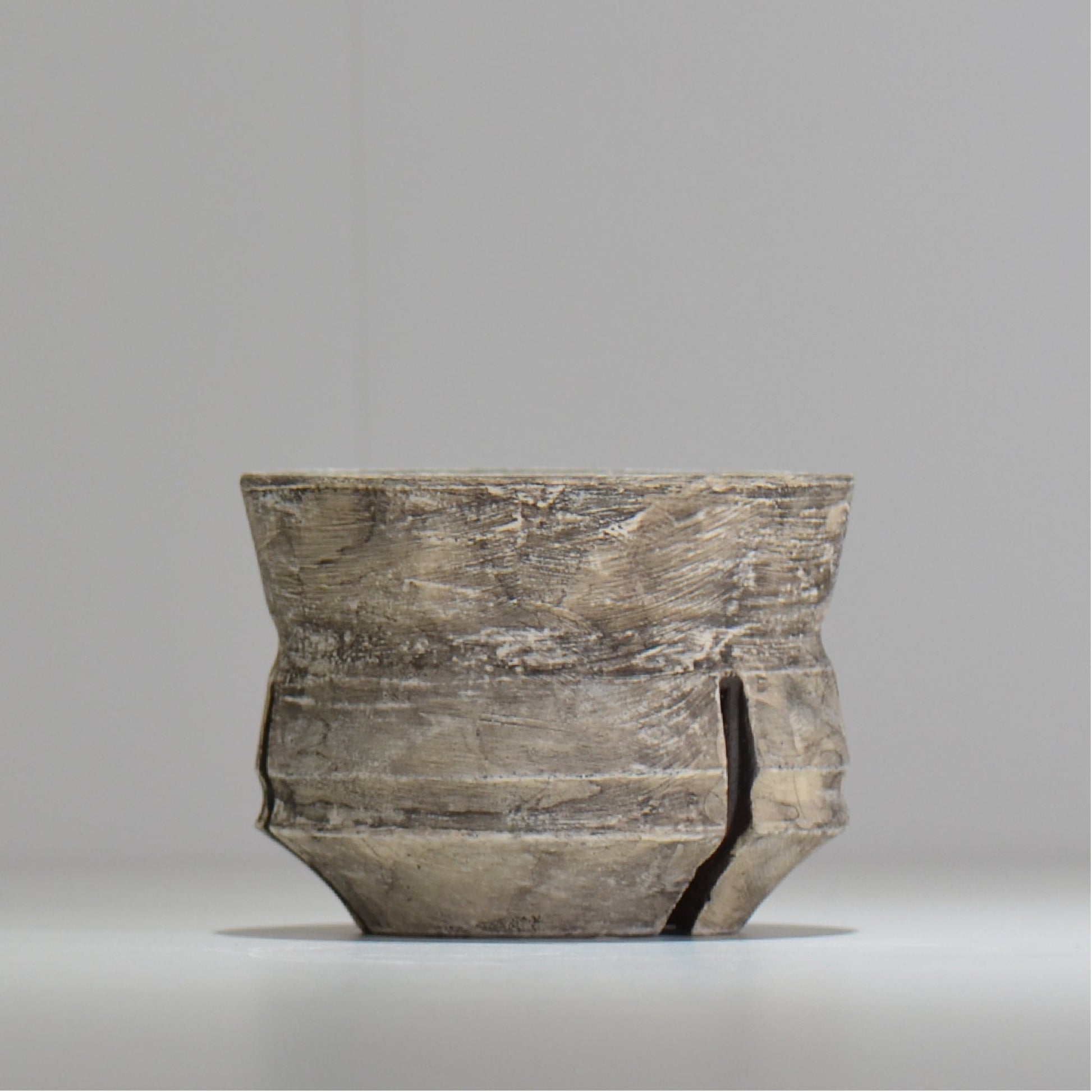 沼野 秀章 / 研ぎ出し / S / nh2_td02_s / 約φ11.3cm / 植木鉢