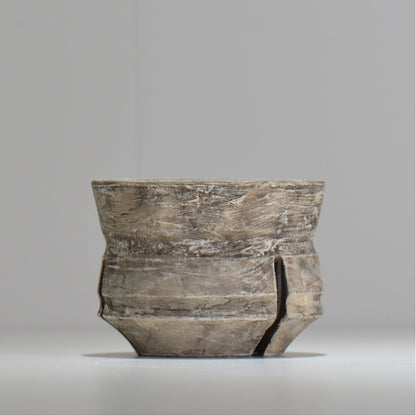 沼野 秀章 / 研ぎ出し / S / nh2_td02_s / 約φ11.3cm / 植木鉢