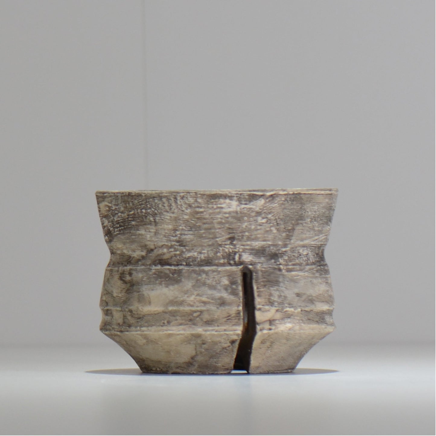 沼野 秀章 / 研ぎ出し / S / nh2_td02_s / 約φ11.3cm / 植木鉢