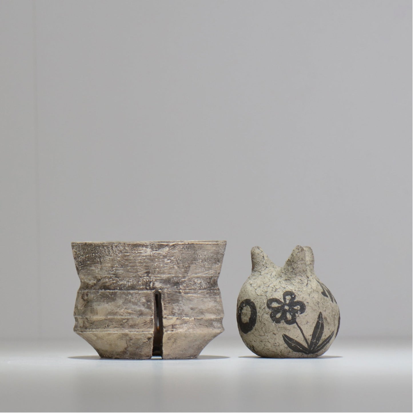 沼野 秀章 / 研ぎ出し / S / nh2_td02_s / 約φ11.3cm / 植木鉢