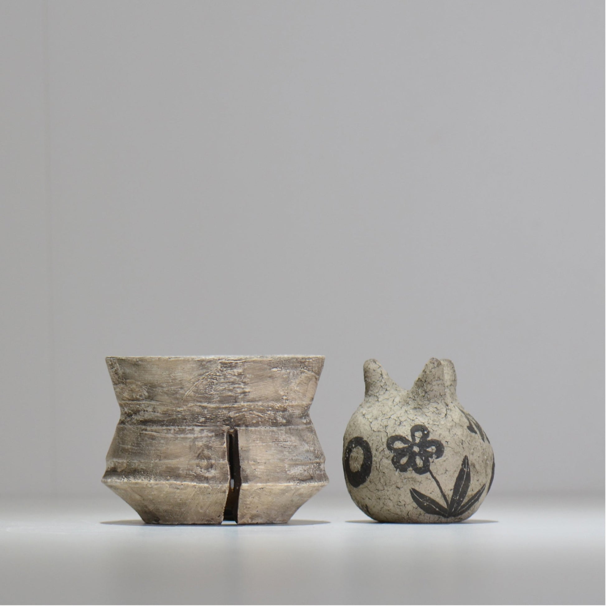 沼野 秀章 / 研ぎ出し / S / nh2_td03_s / 約φ11cm / 植木鉢