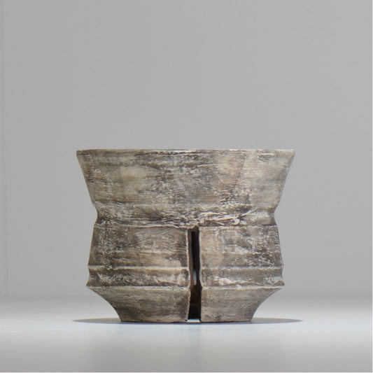 沼野 秀章 / 研ぎ出し / S / nh2_td04_s / 約φ12cm / 植木鉢