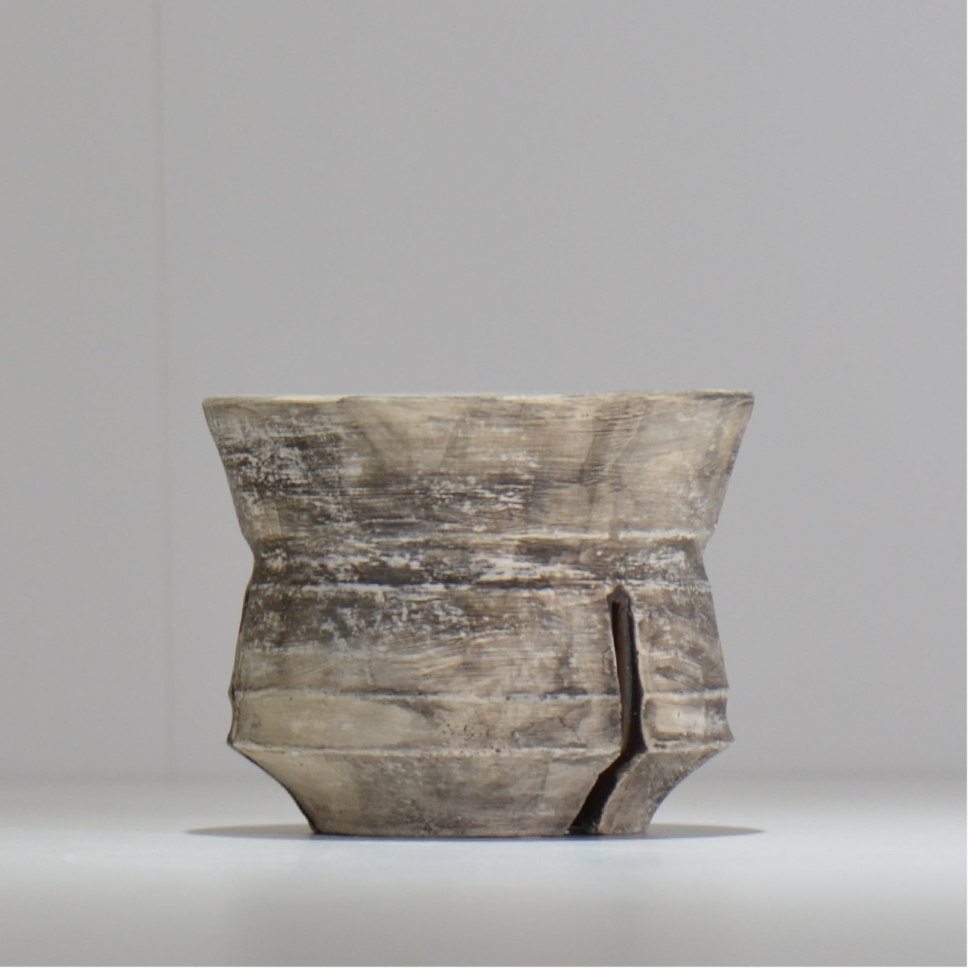 沼野 秀章 / 研ぎ出し / S / nh2_td04_s / 約φ12cm / 植木鉢