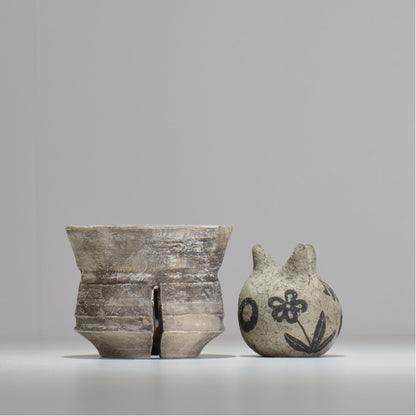 沼野 秀章 / 研ぎ出し / S / nh2_td04_s / 約φ12cm / 植木鉢