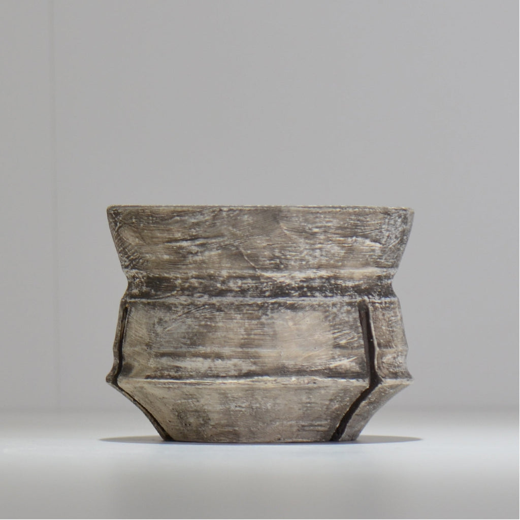 沼野 秀章 / 研ぎ出し / M / nh3_td05_m / 約φ12.6cm / 植木鉢