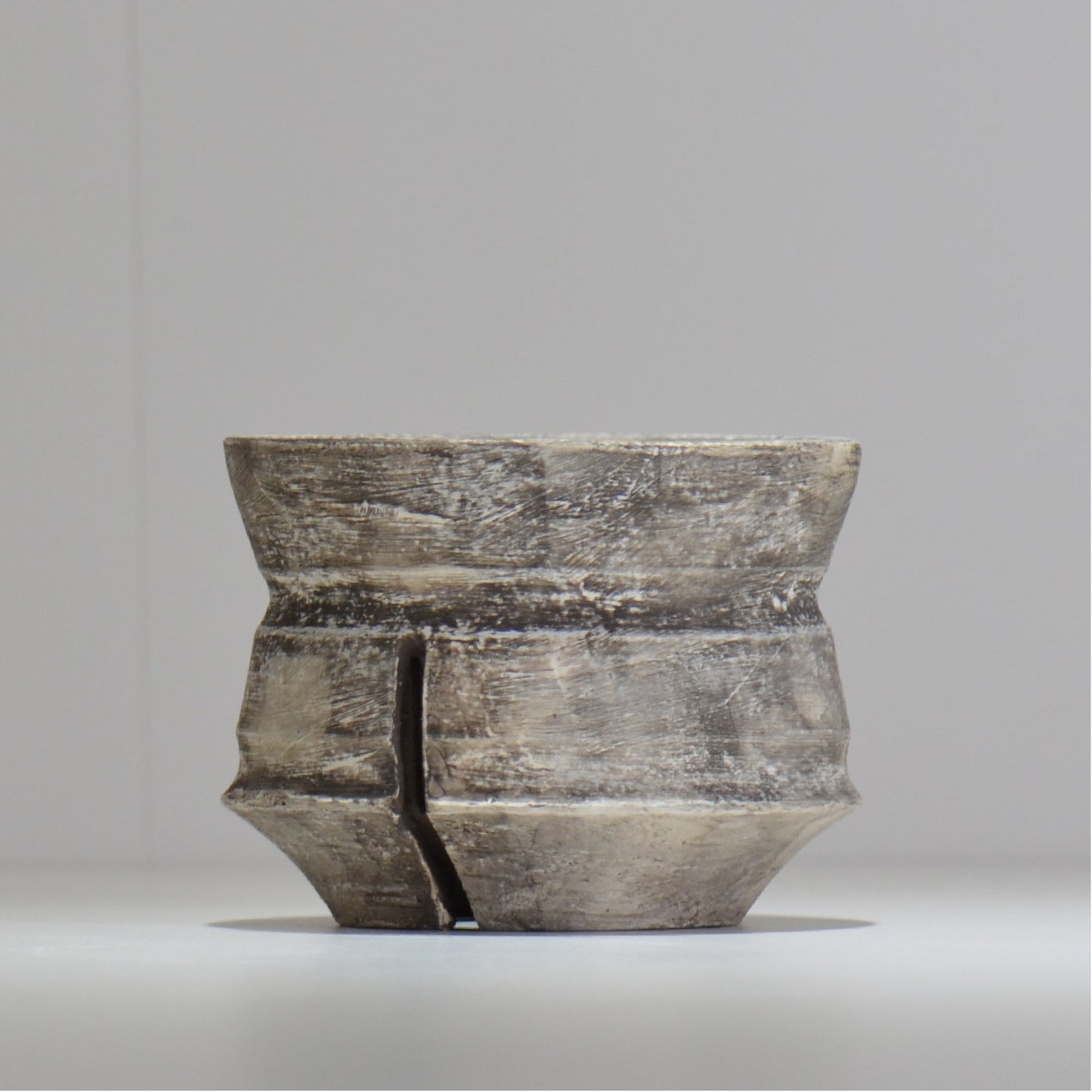 沼野 秀章 / 研ぎ出し / M / nh3_td05_m / 約φ12.6cm / 植木鉢