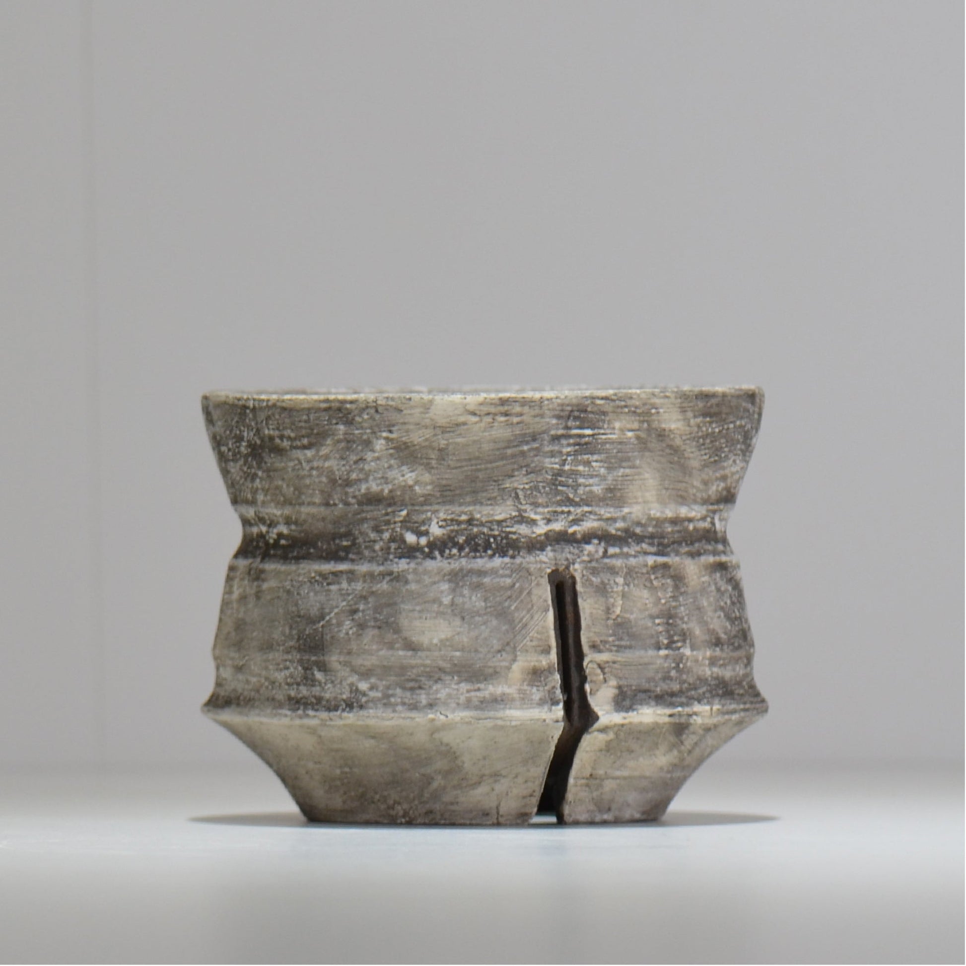 沼野 秀章 / 研ぎ出し / M / nh3_td05_m / 約φ12.6cm / 植木鉢