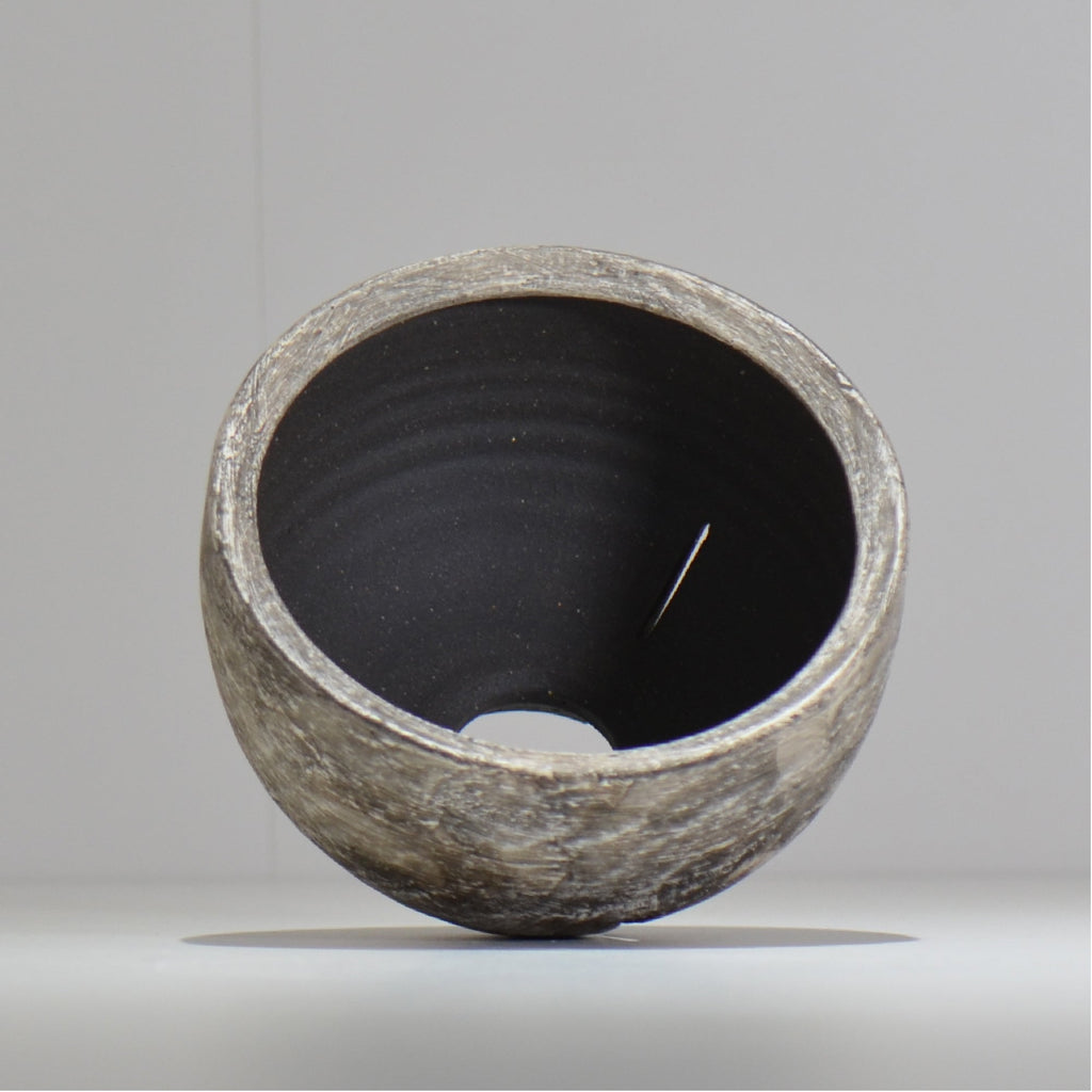 沼野 秀章 / 研ぎ出し / M / nh2_td06_m / 約φ13.7cm / 植木鉢