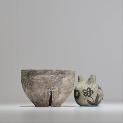 沼野 秀章 / 研ぎ出し / M / nh2_td06_m / 約φ13.7cm / 植木鉢