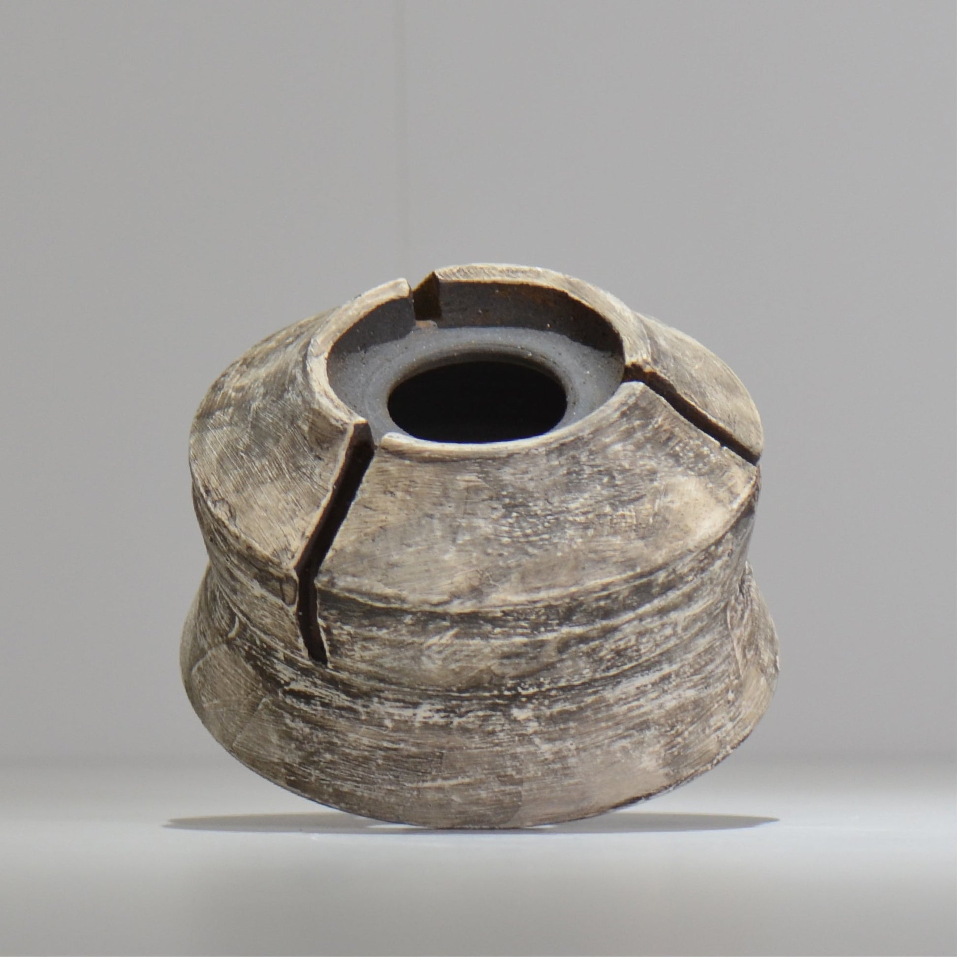 沼野 秀章 / 研ぎ出し / M / nh2_td07_m / 約φ13.2cm / 植木鉢