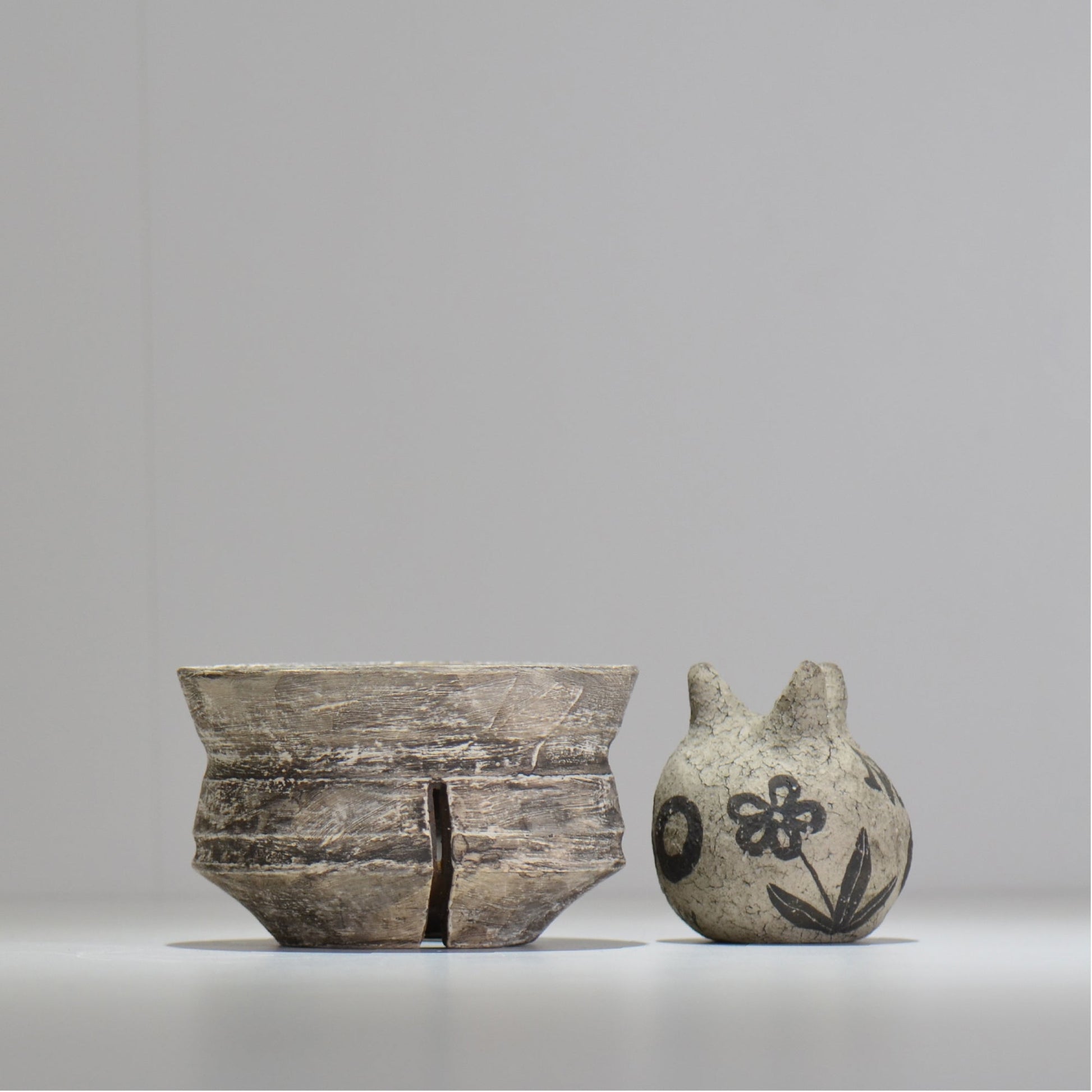 沼野 秀章 / 研ぎ出し / M / nh2_td07_m / 約φ13.2cm / 植木鉢