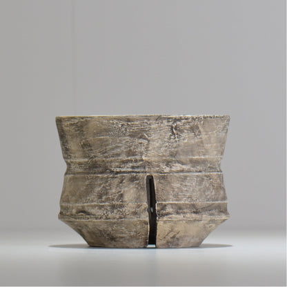 沼野 秀章 / 研ぎ出し / M / nh2_td10_m / 約φ13.7cm / 植木鉢