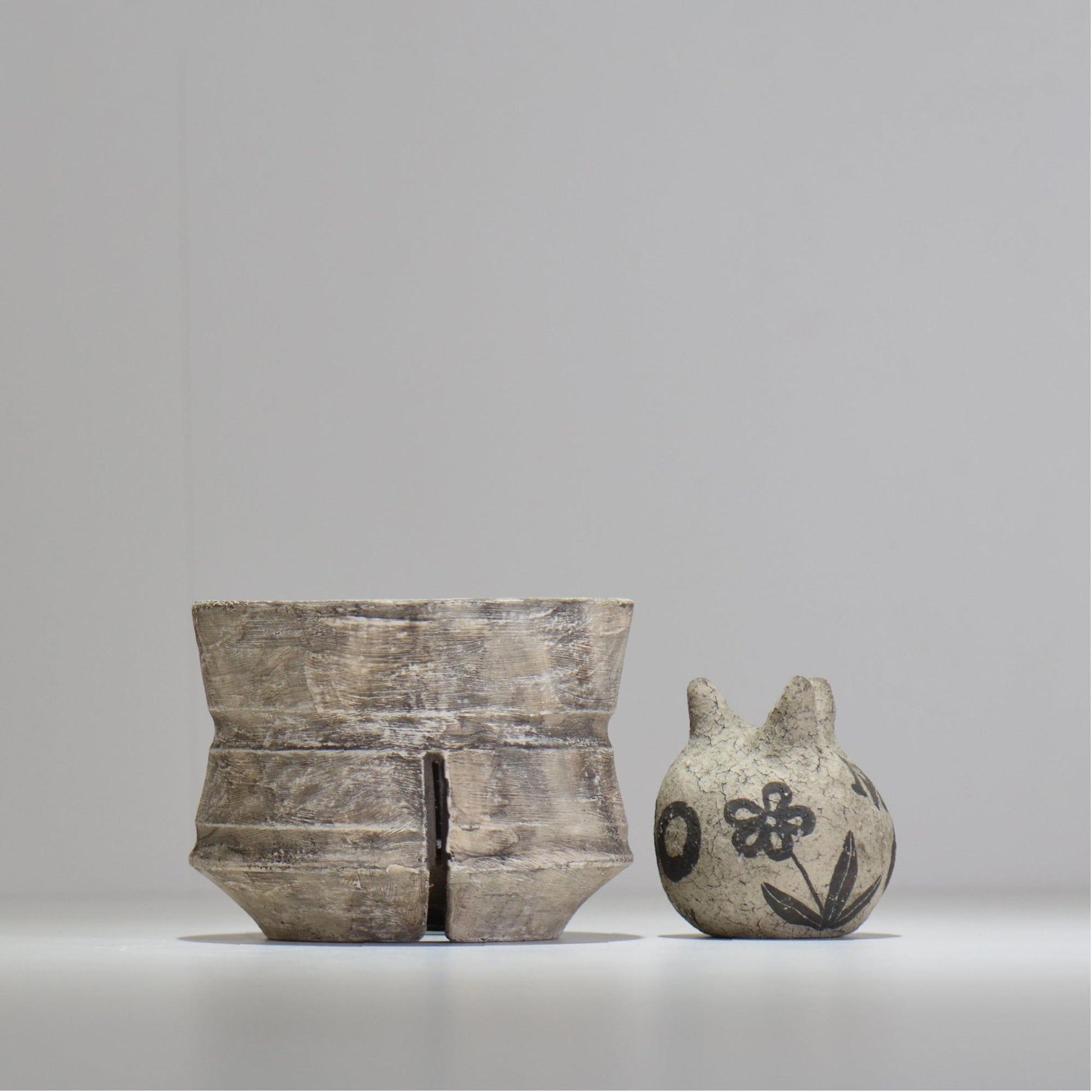 沼野 秀章 / 研ぎ出し / M / nh2_td10_m / 約φ13.7cm / 植木鉢