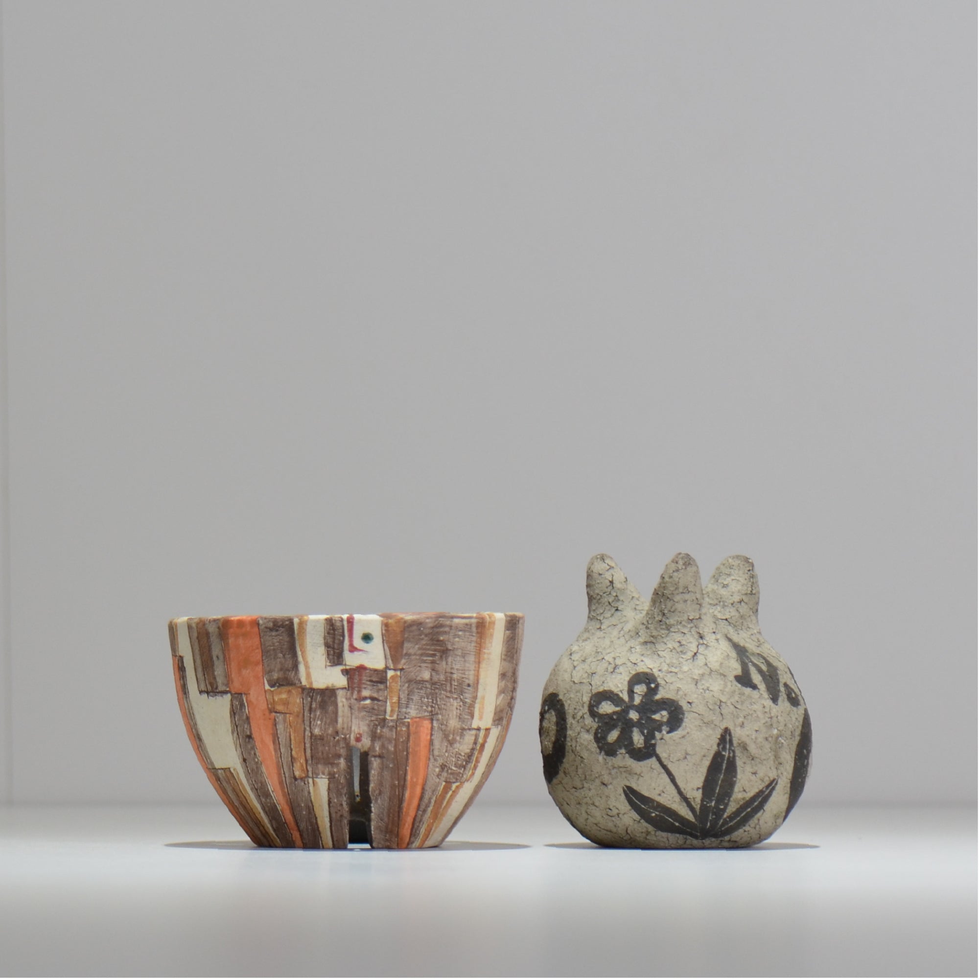 沼野 秀章 / 刻む音 / nh3_so01_s/ 約φ9.8cm / 植木鉢