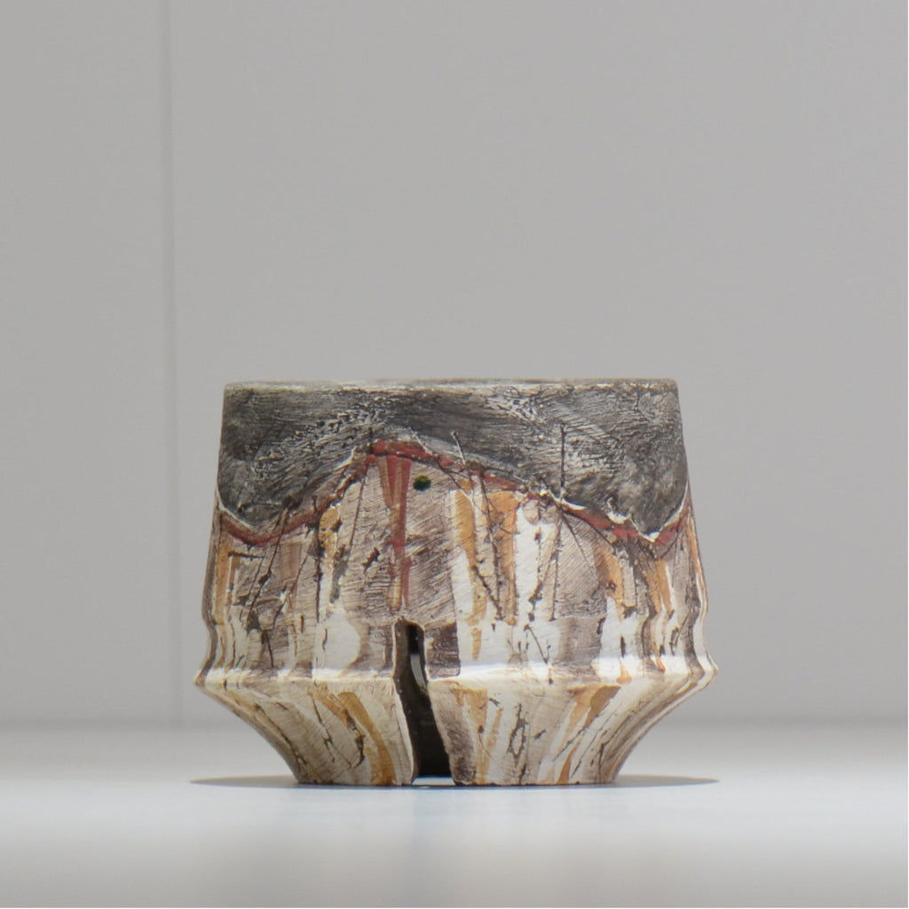 沼野 秀章 / 刻む音 /  nh3_so02_xs/ 約φ8.5cm / 植木鉢