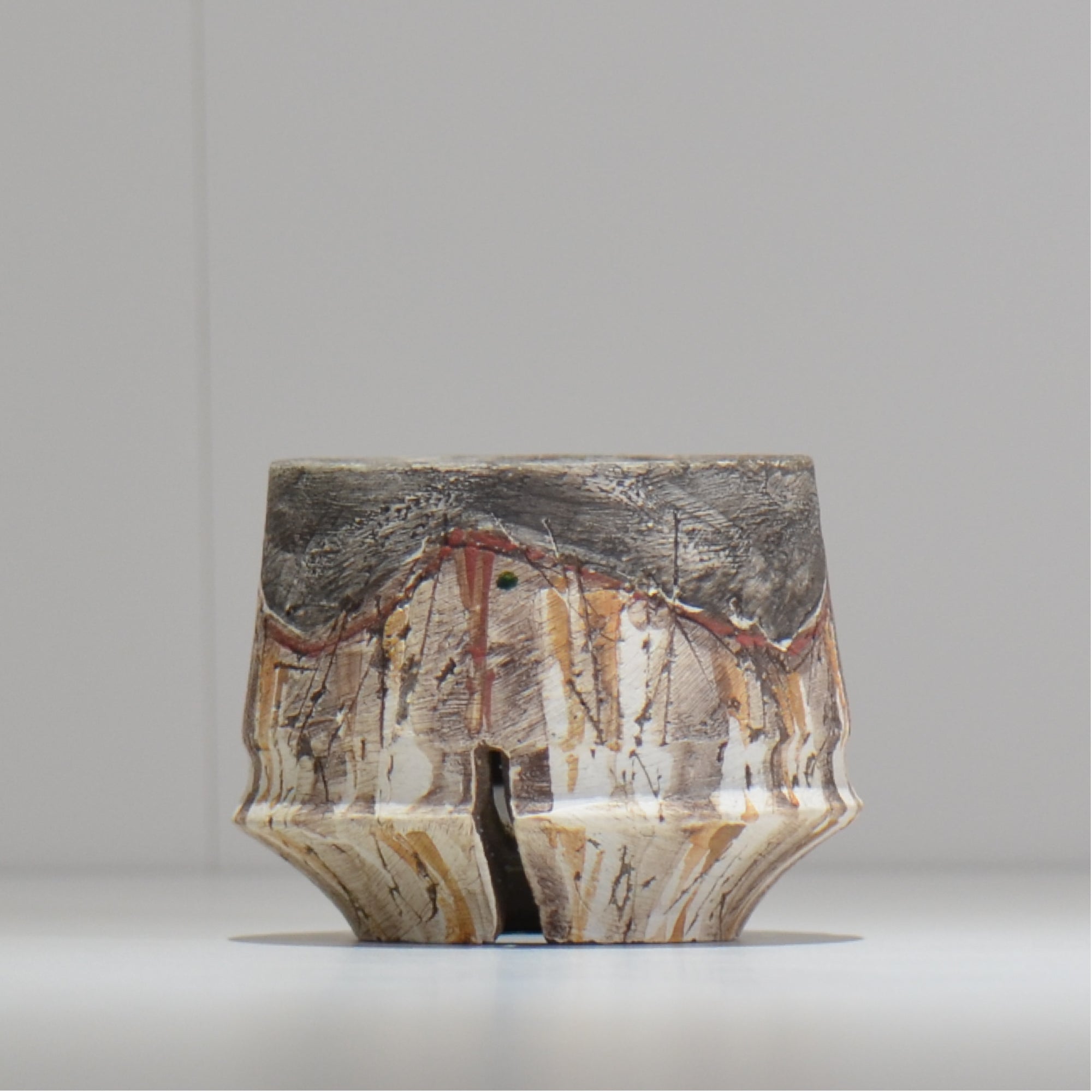 沼野 秀章 / 刻む音 /  nh3_so02_xs/ 約φ8.5cm / 植木鉢