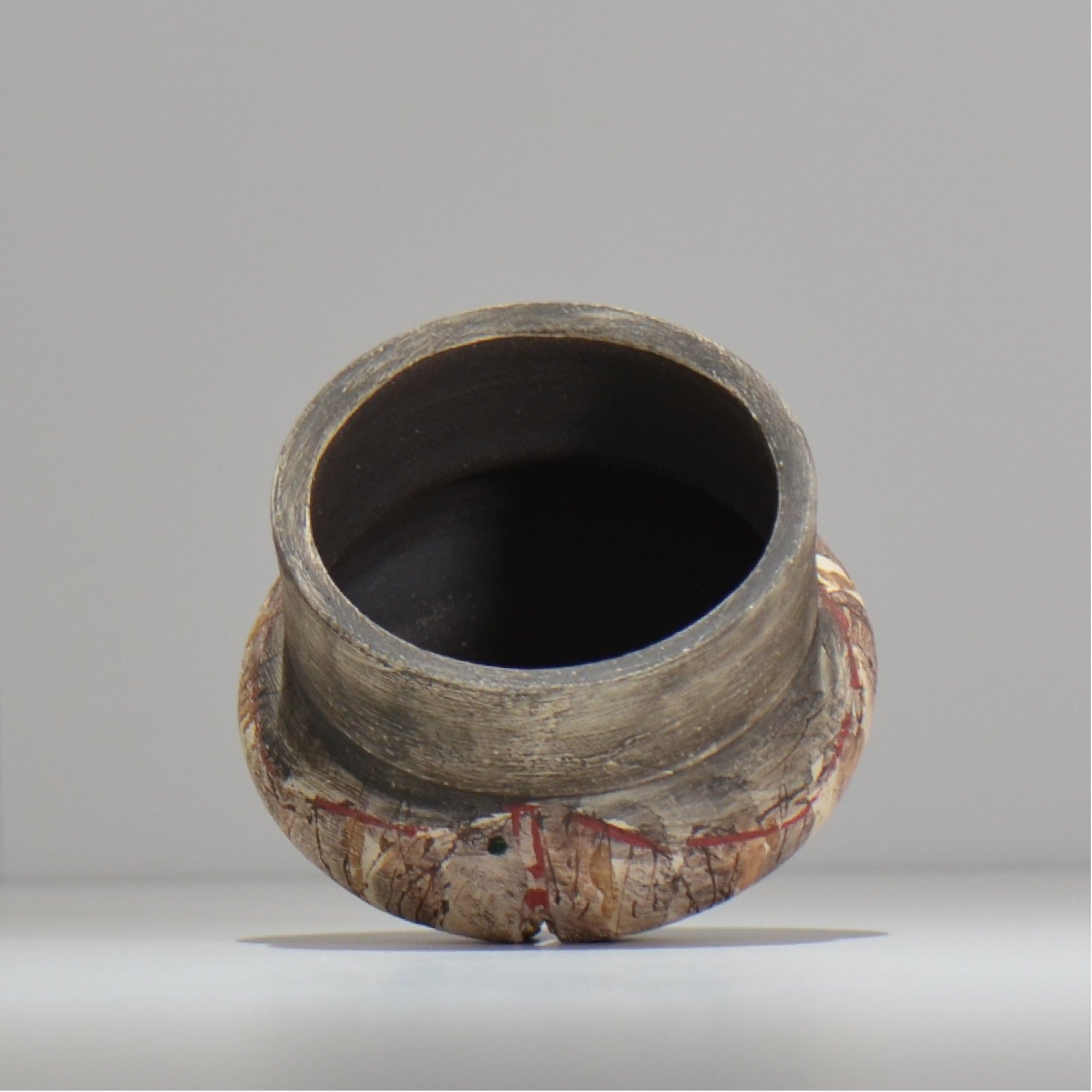 沼野 秀章 / 刻む音 /  nh3_so06_xs/ 約φ8.7cm / 植木鉢