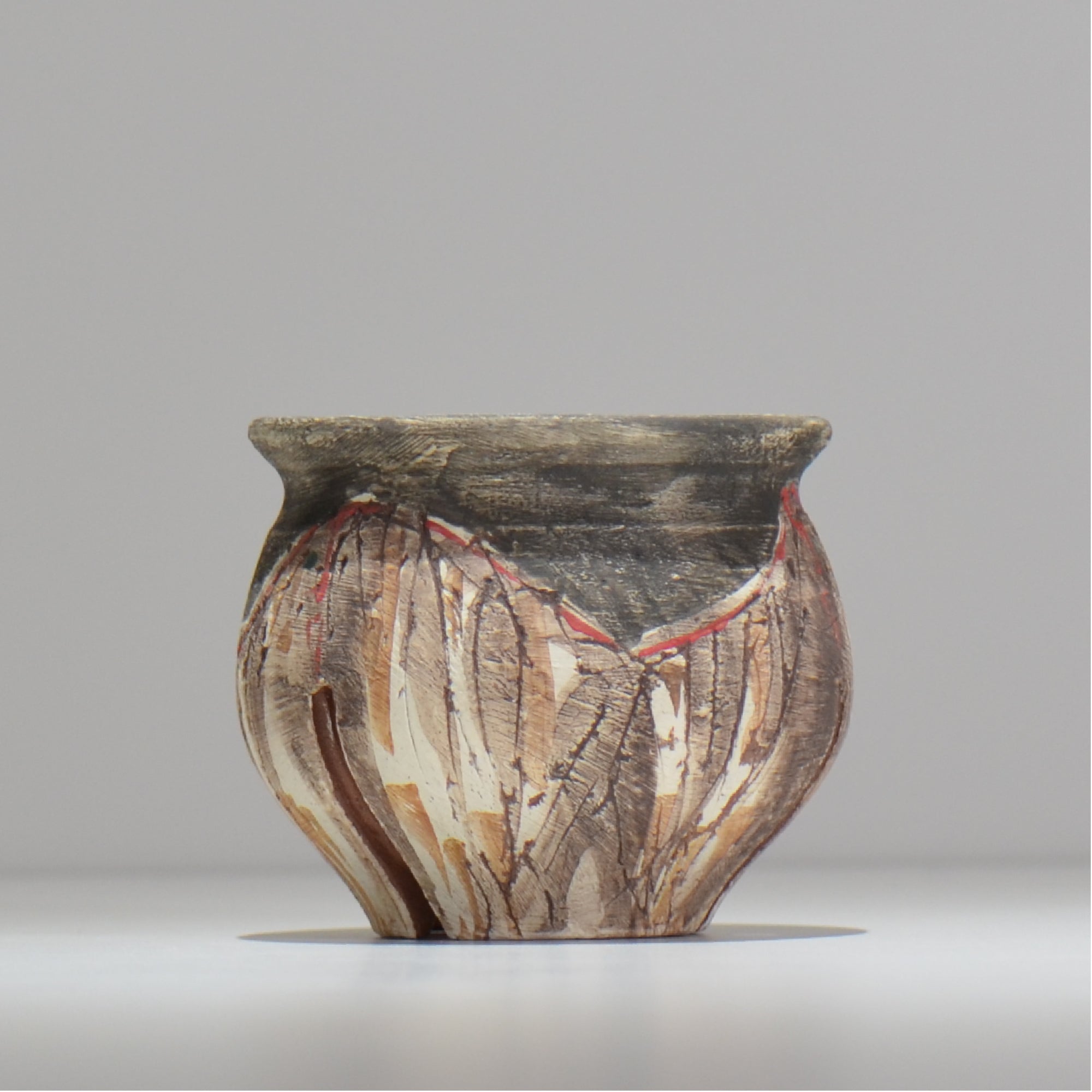 沼野 秀章 / 刻む音 /  nh3_so09_s/ 約φ10cm / 植木鉢