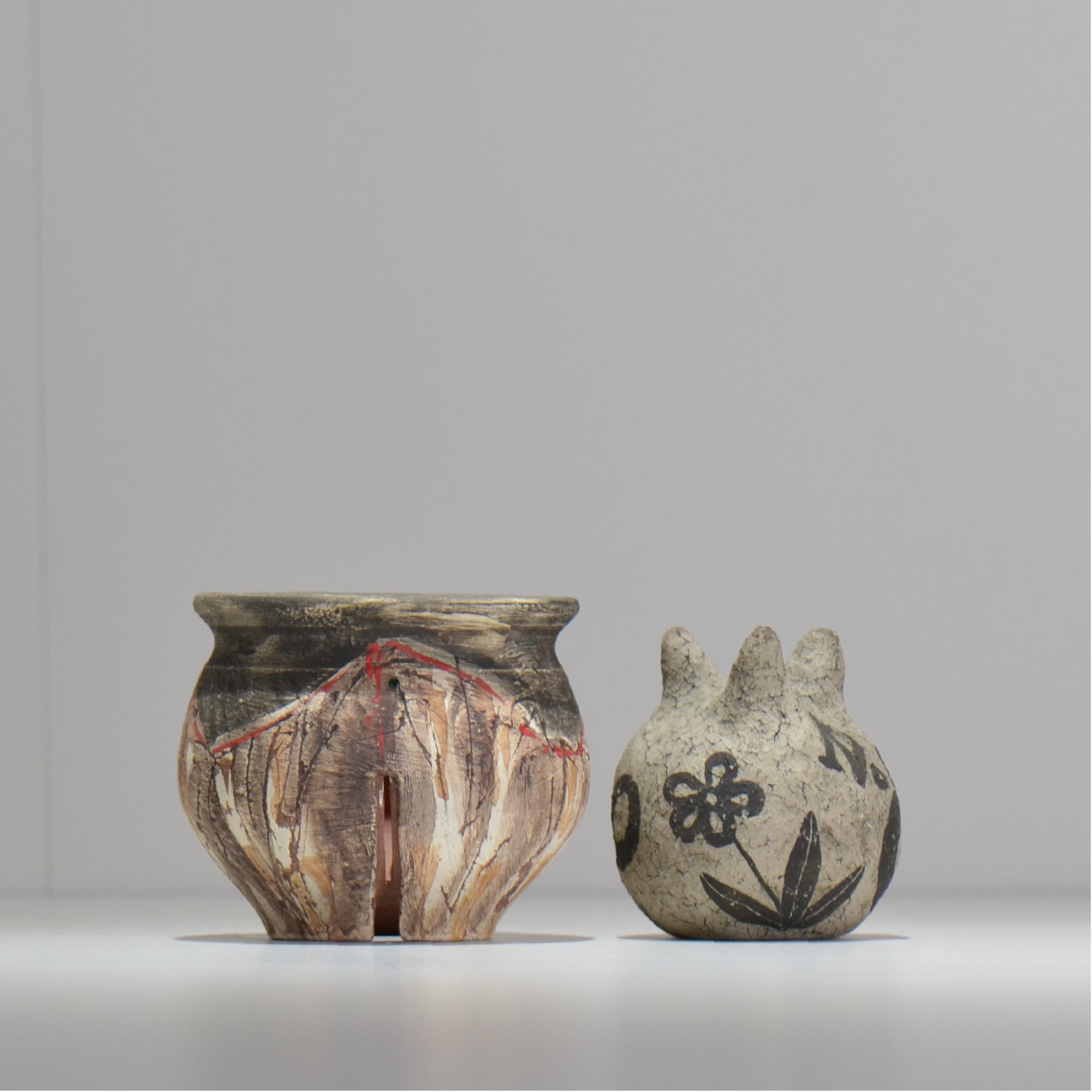 沼野 秀章 / 刻む音 /  nh3_so09_s/ 約φ10cm / 植木鉢