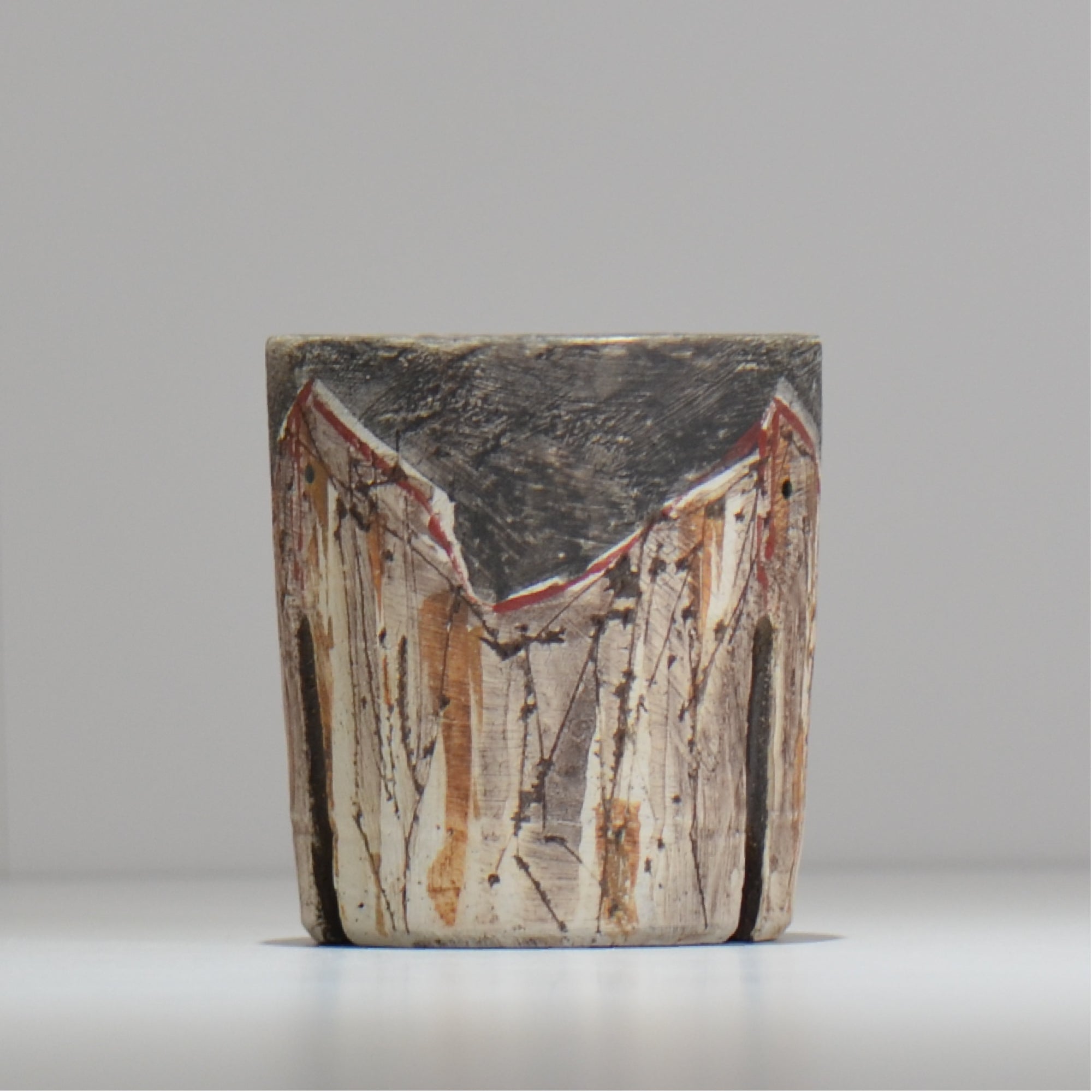 沼野 秀章 / 刻む音 /  nh3_so10_s/ 約φ9cm / 植木鉢