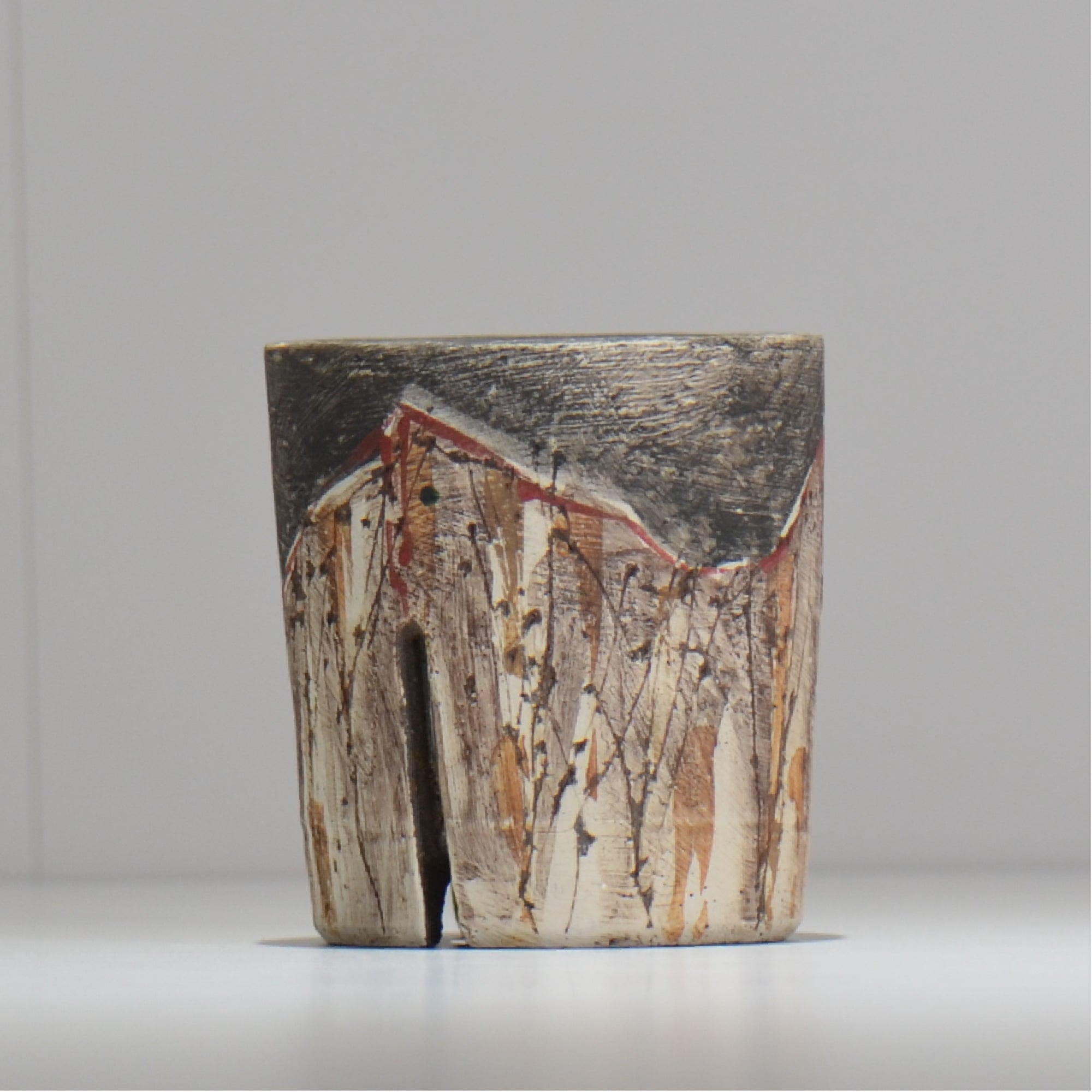 沼野 秀章 / 刻む音 /  nh3_so10_s/ 約φ9cm / 植木鉢