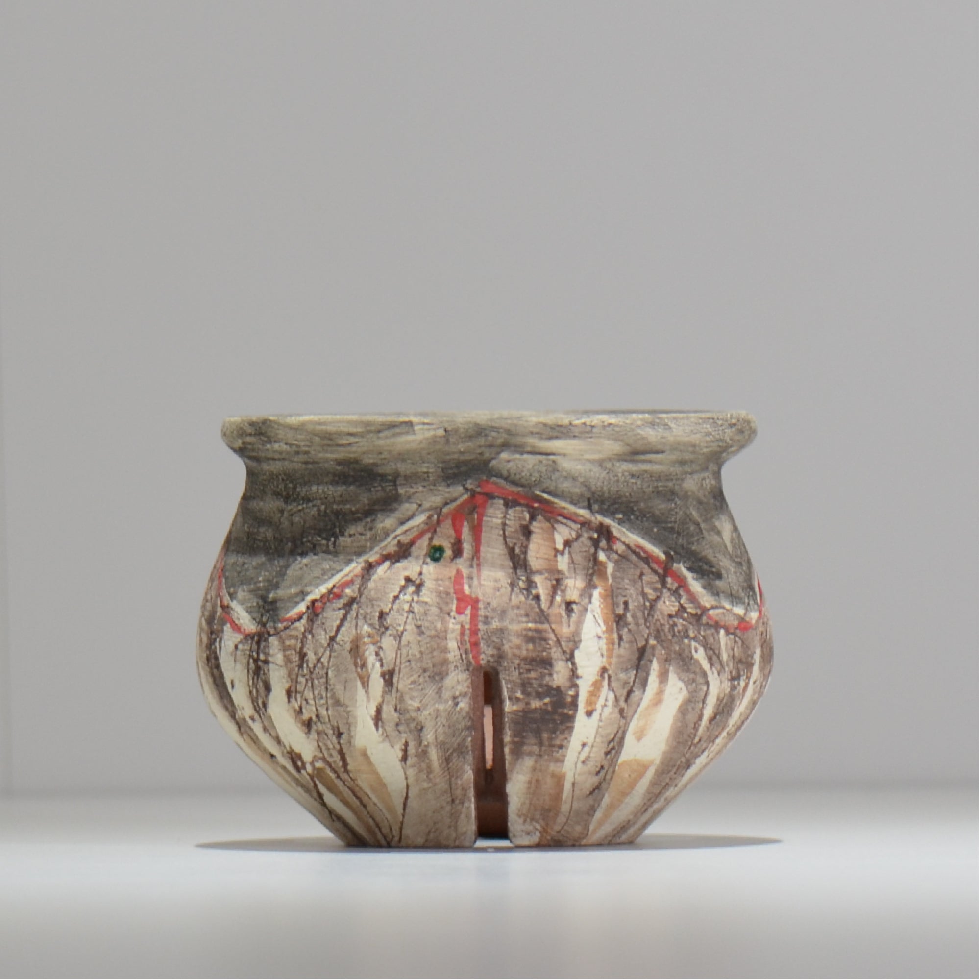 沼野 秀章 / 刻む音 /  nh3_so11_s/ 約φ11cm / 植木鉢