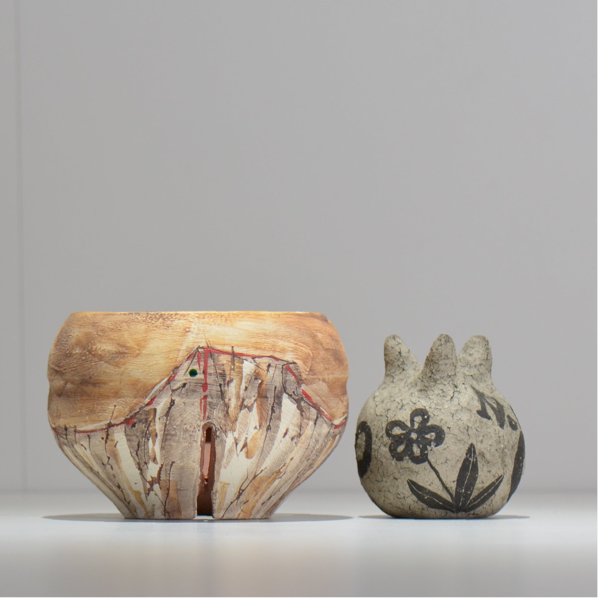 沼野 秀章 / 刻む音 /  nh3_so12_s/ 約φ11cm / 植木鉢