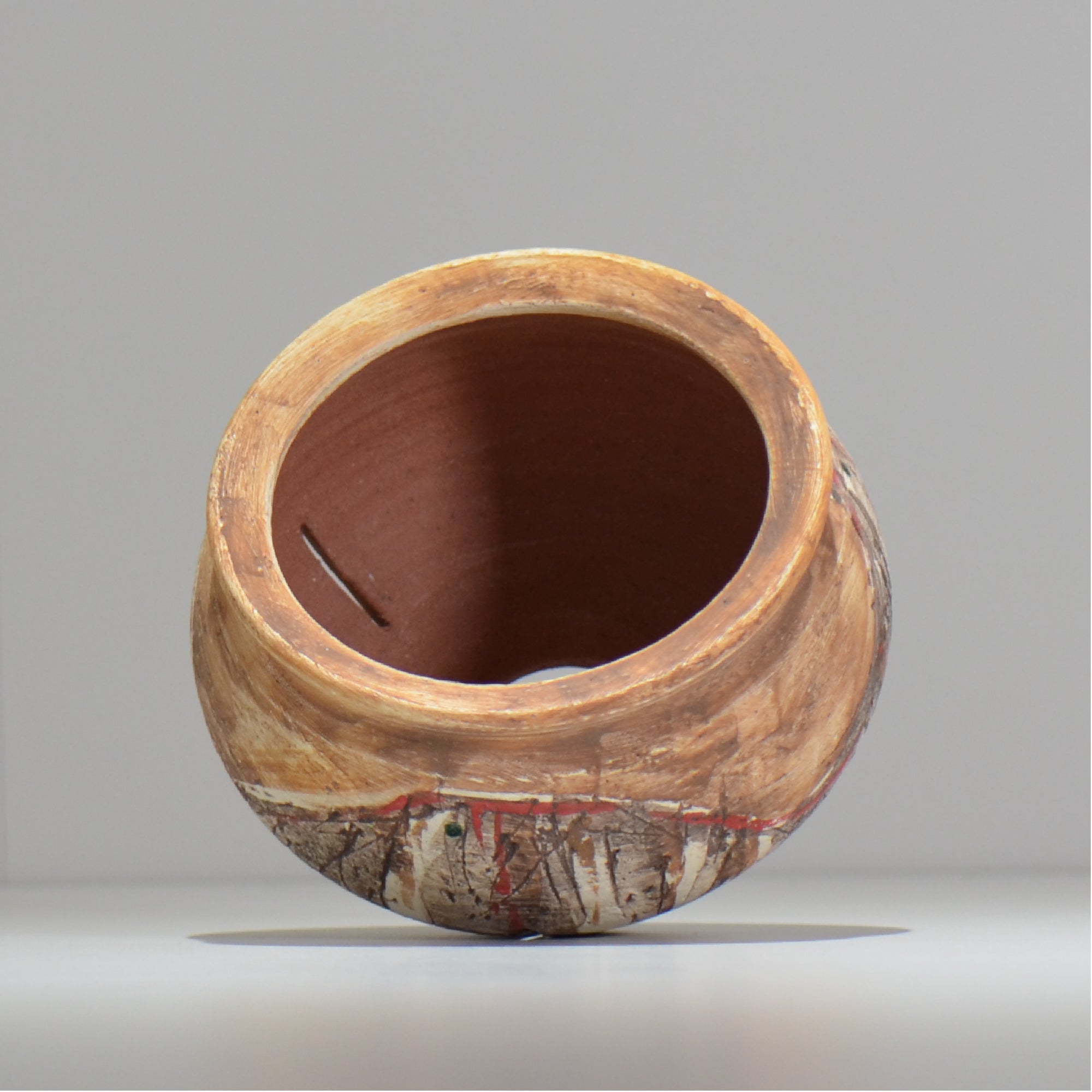 沼野 秀章 / 刻む音 /  nh3_so13_s/ 約φ11.5cm / 植木鉢