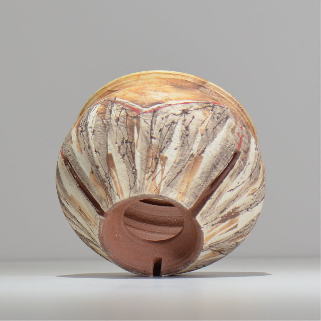沼野 秀章 / 刻む音 /  nh3_so13_s/ 約φ11.5cm / 植木鉢