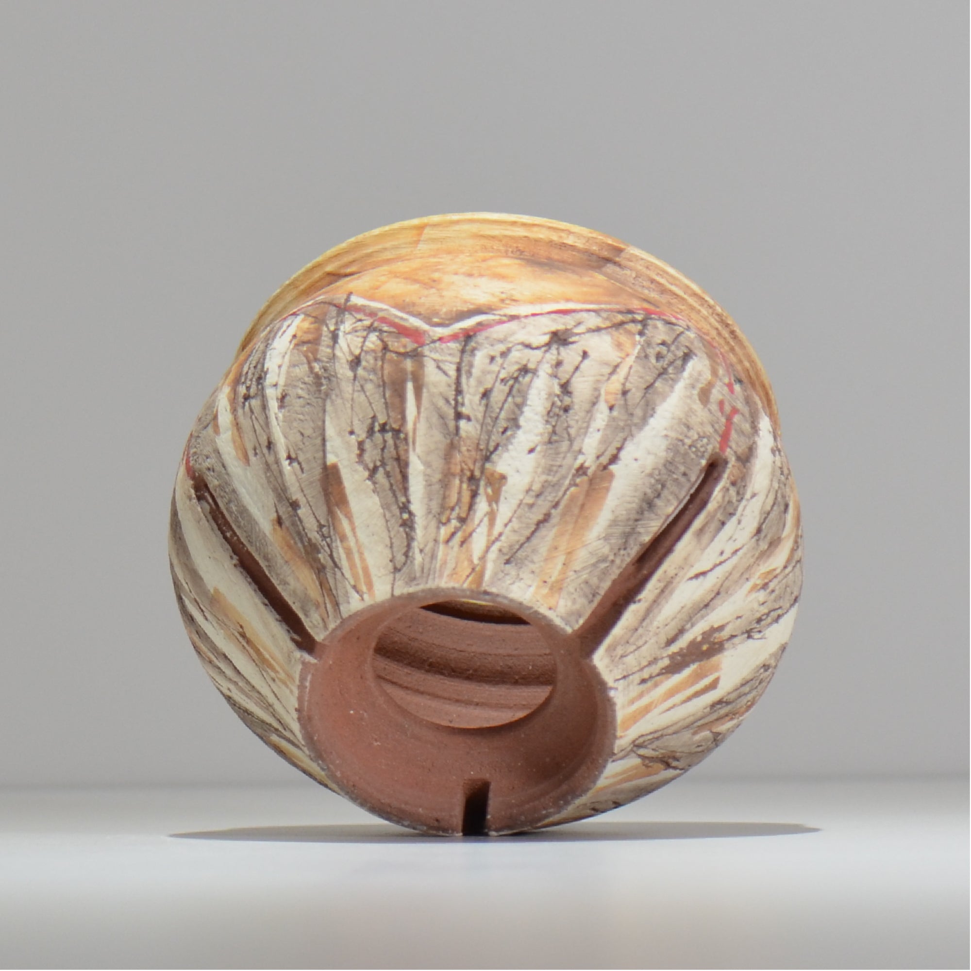 沼野 秀章 / 刻む音 /  nh3_so13_s/ 約φ11.5cm / 植木鉢