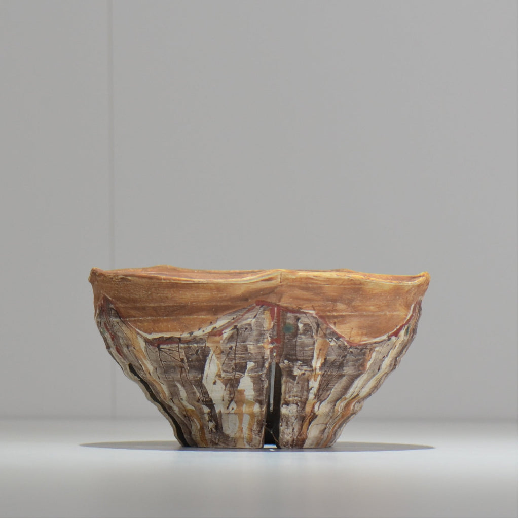 沼野 秀章 / 刻む音 /  nh3_so14_m/ 約φ15cm / 植木鉢