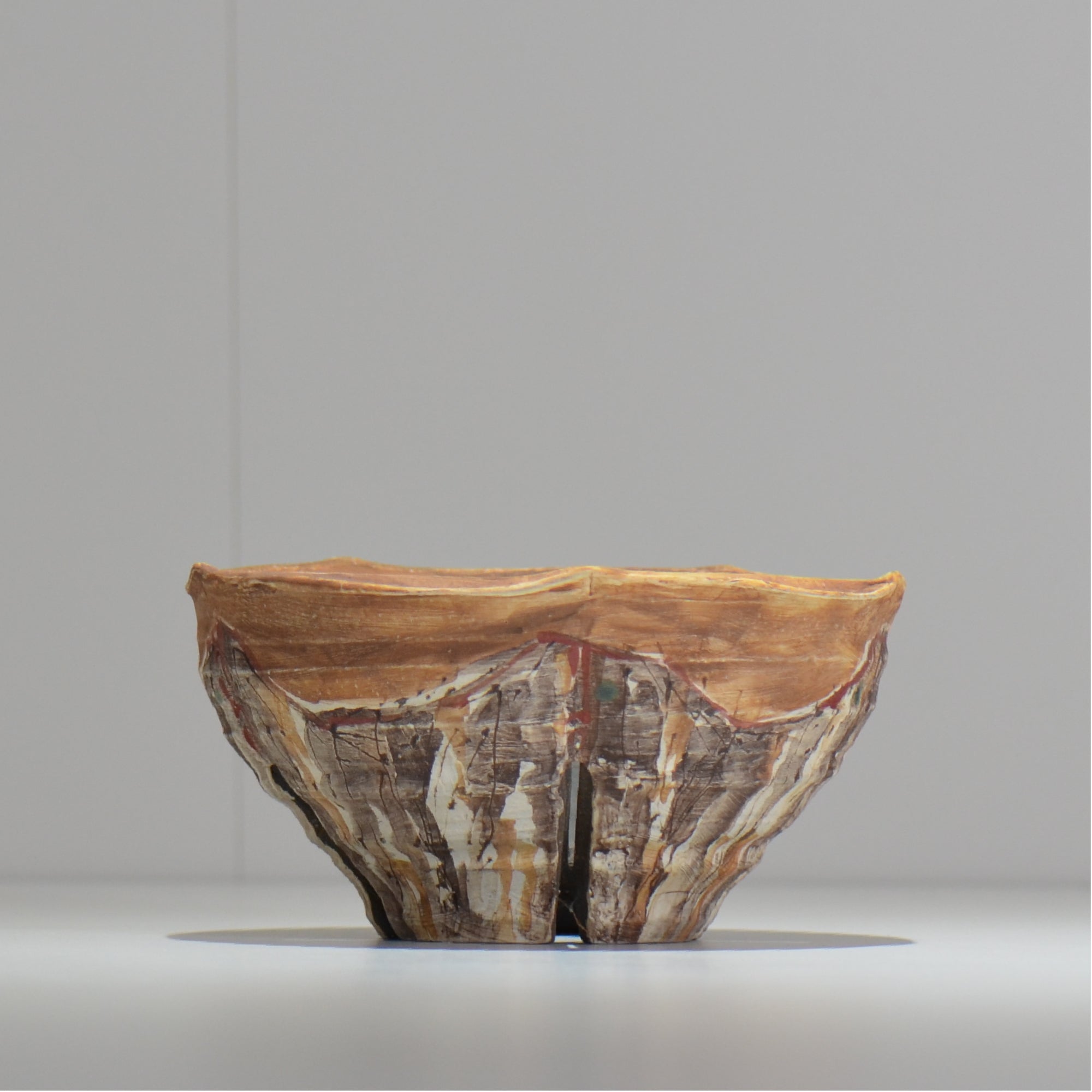 沼野 秀章 / 刻む音 /  nh3_so14_m/ 約φ15cm / 植木鉢