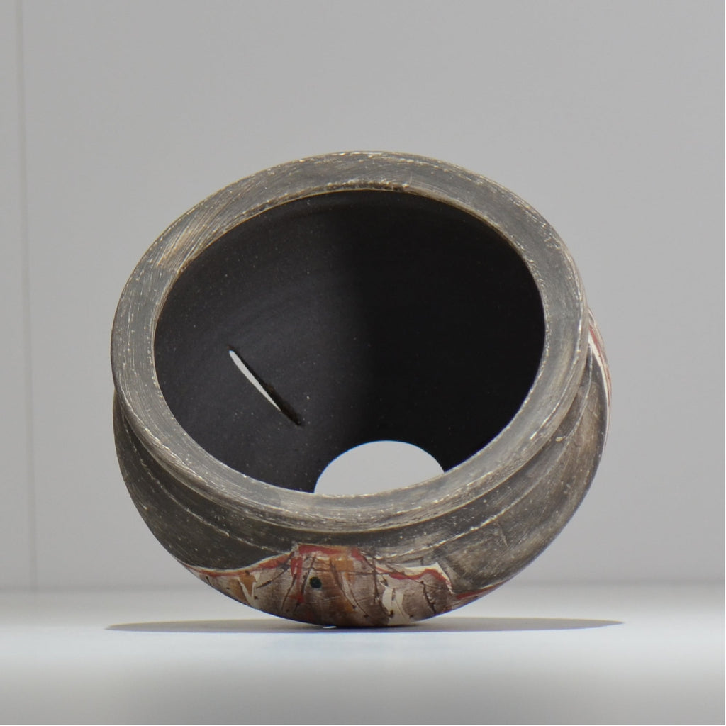 沼野 秀章 / 刻む音 /  nh3_so15_m/ 約φ13.8cm / 植木鉢