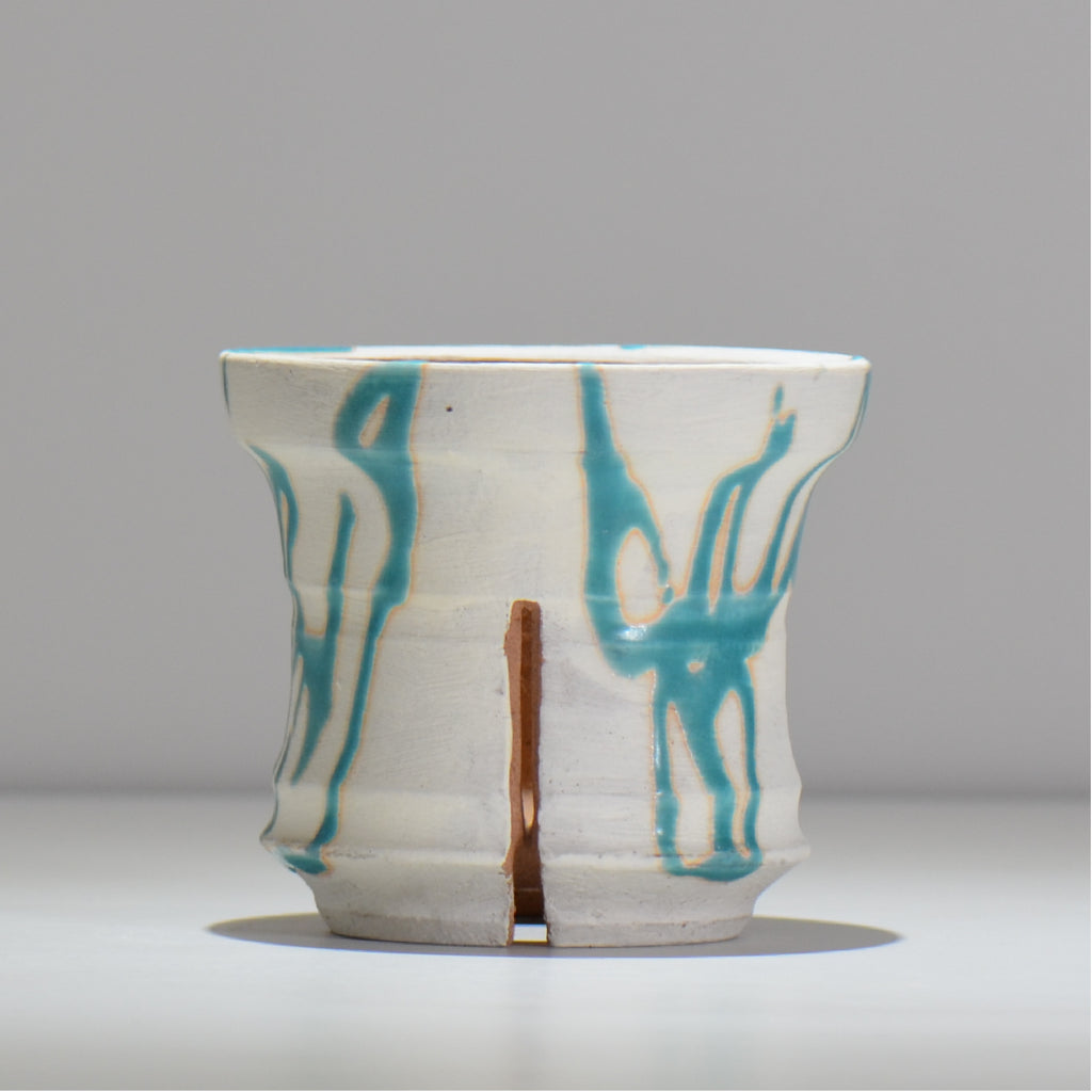 沼野 秀章 / 刻む音 カラーズ /  nh4_sco3_m / 約φ13.5cm / 植木鉢