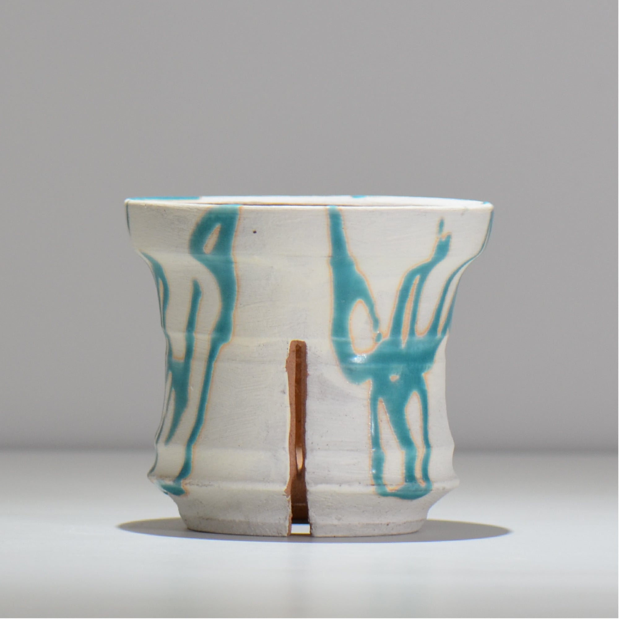 沼野 秀章 / 刻む音 カラーズ /  nh4_sco3_m / 約φ13.5cm / 植木鉢