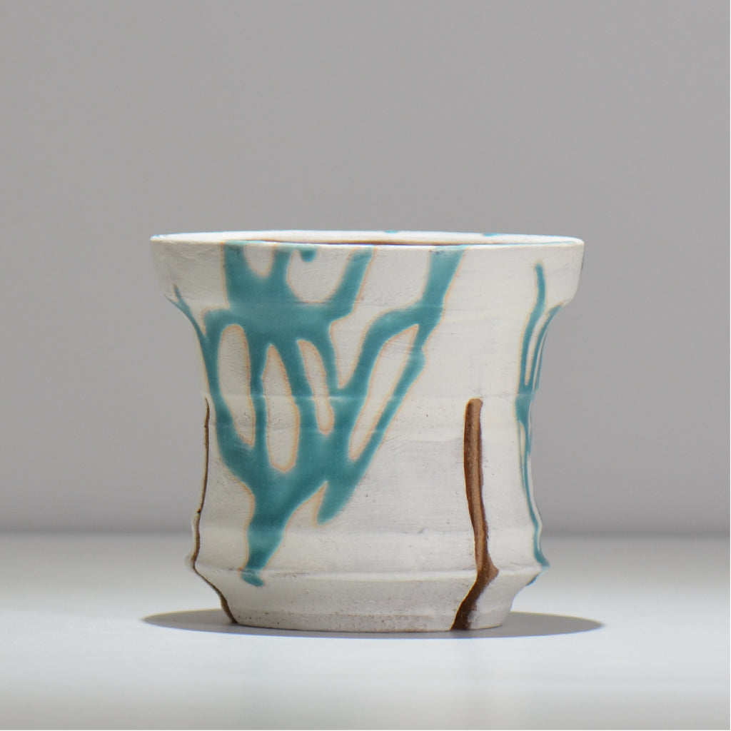 沼野 秀章 / 刻む音 カラーズ /  nh4_sco3_m / 約φ13.5cm / 植木鉢