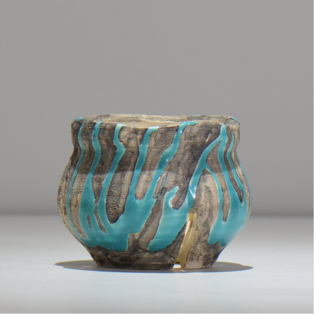 沼野 秀章 / 刻む音 カラーズ /  nh4_sco6_s / 約φ9.5cm / 植木鉢