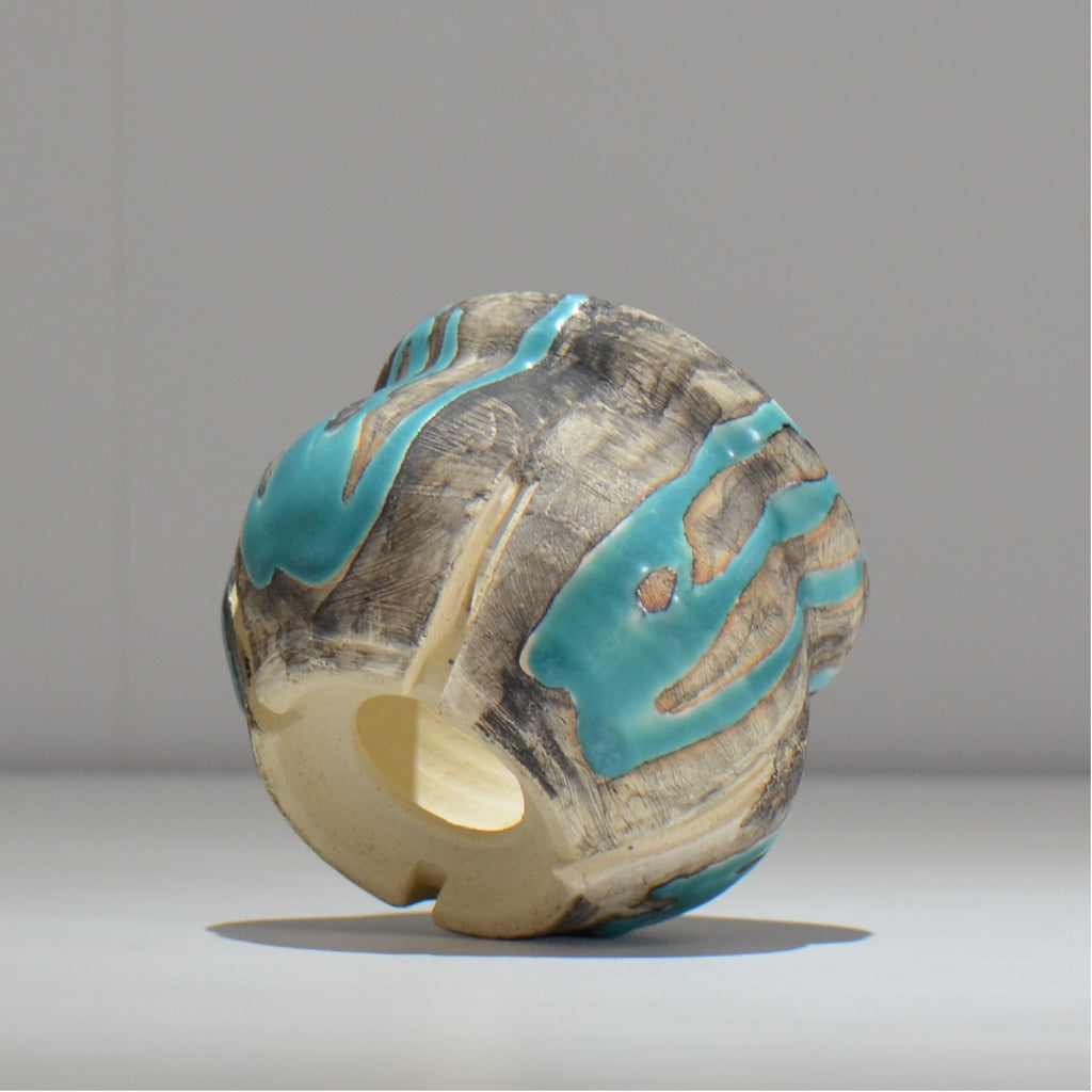 沼野 秀章 / 刻む音 カラーズ /  nh4_sco6_s / 約φ9.5cm / 植木鉢