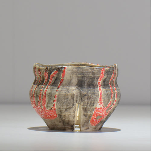 沼野 秀章 / 刻む音 カラーズ /  nh4_sco9_ / 約φ10.5cm / 植木鉢